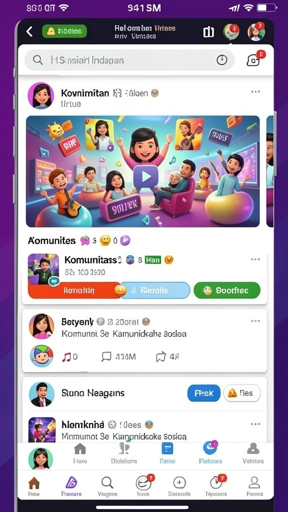 Screenshot 1 menunjukkan aksi seru dalam gameplay.