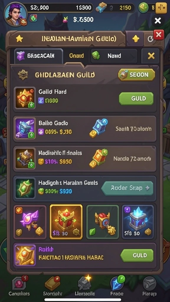 Screenshot 2 menampilkan karakter yang sedang melakukan upgrade.