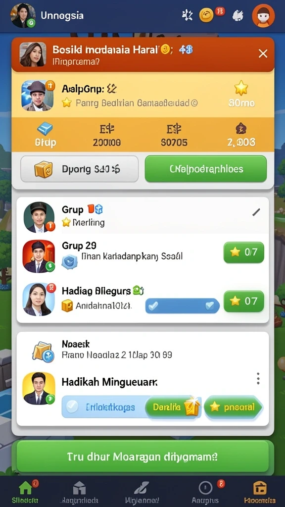 Gameplay yang menarik dan penuh tantangan.