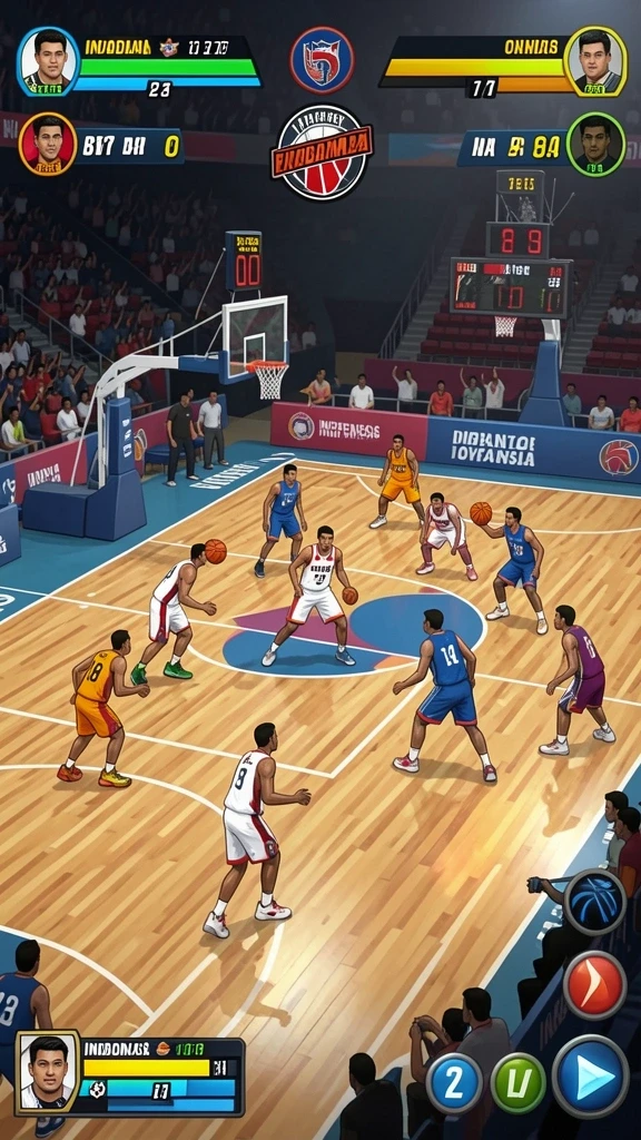 Tampilan antarmuka game 55FIVE yang menarik.