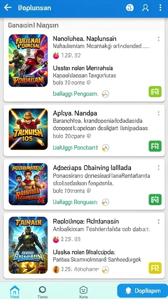 Tampilan antarmuka yang ramah pengguna.