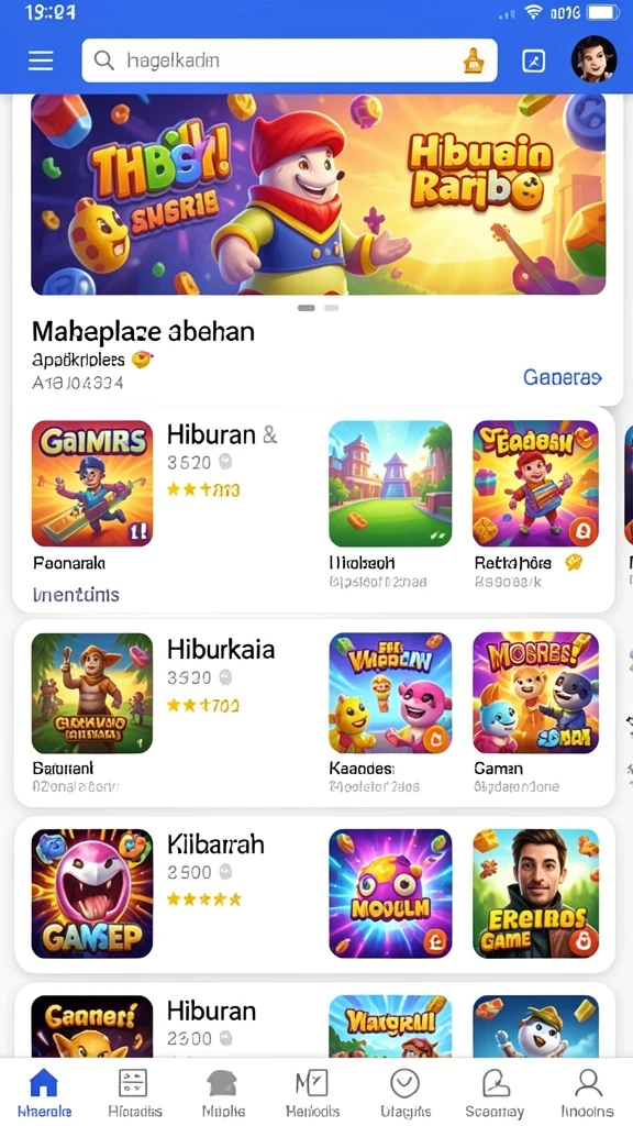 Tampilan grafis permainan yang memukau.