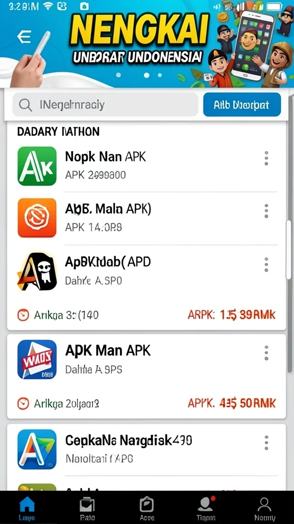 Tampilan antarmuka yang ramah pengguna