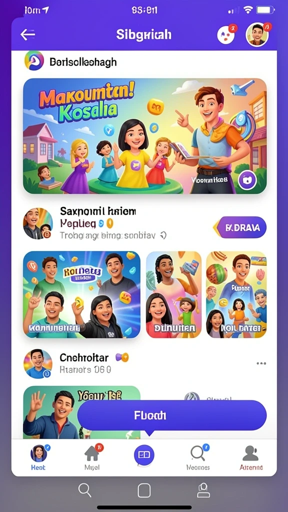 Gameplay seru dengan berbagai mode permainan.
