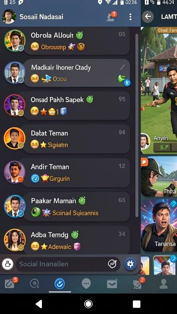 Pengalaman bermain multiplayer yang seru dan interaktif.