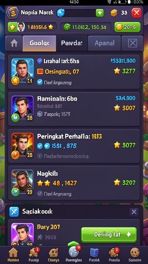 Berbagai pilihan permainan judi yang seru.