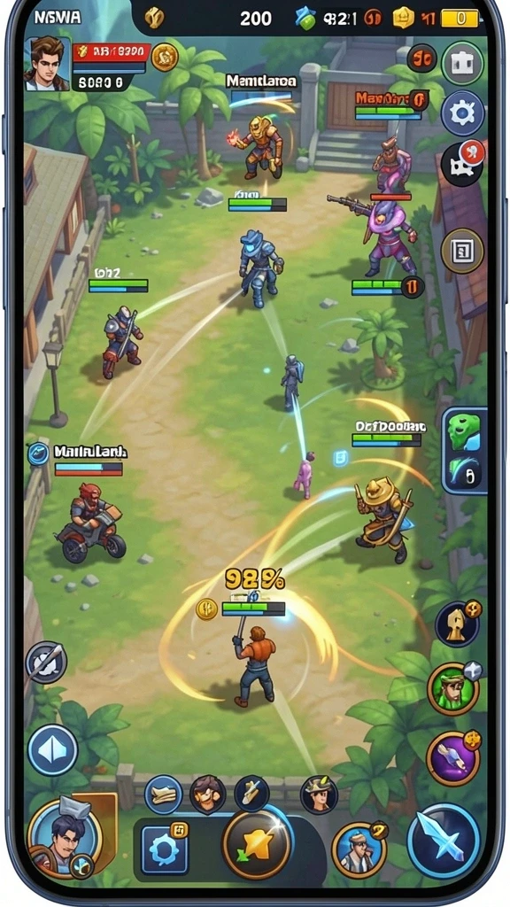 Mode multiplayer yang memungkinkan kerjasama.