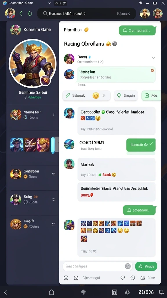 Tangkapan layar menunjukkan mode multiplayer yang aktif.