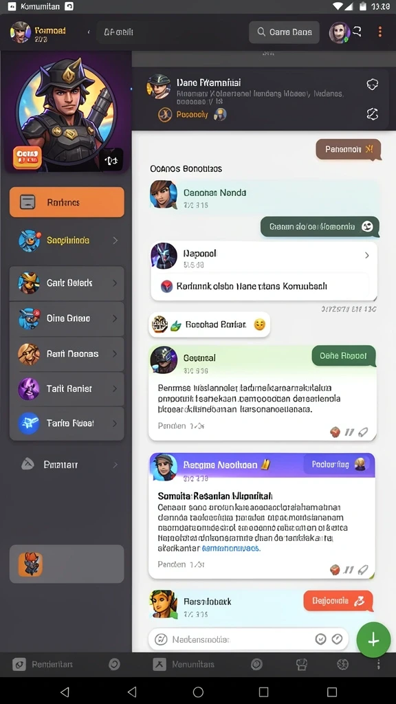 Tampilan antarmuka yang intuitif dan user-friendly.