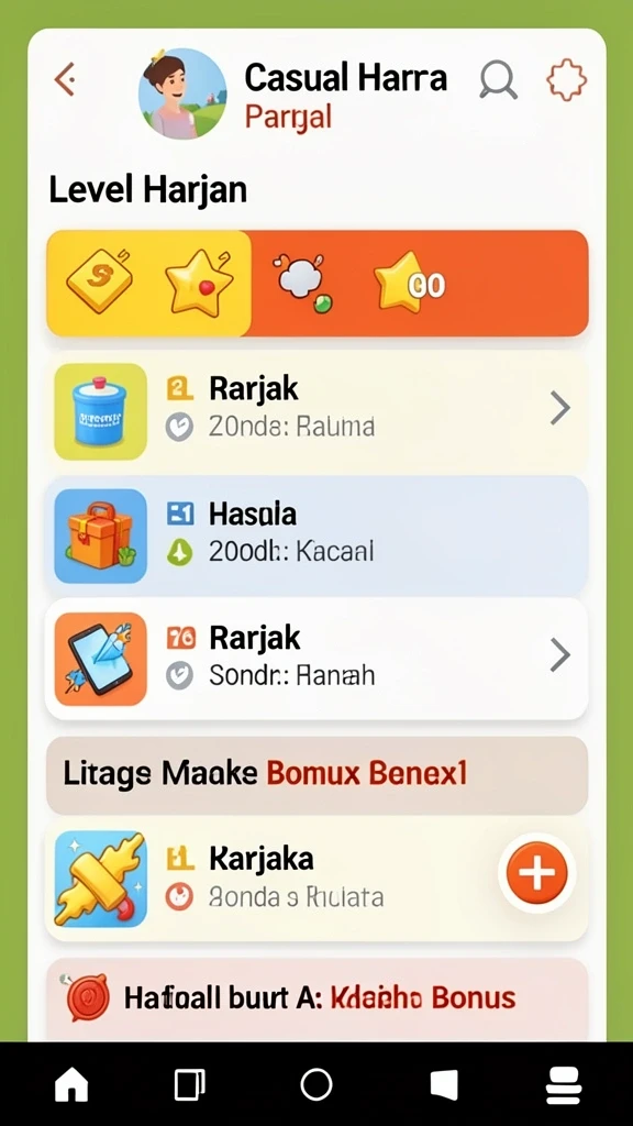 Tampilan antarmuka yang intuitif dan mudah digunakan.