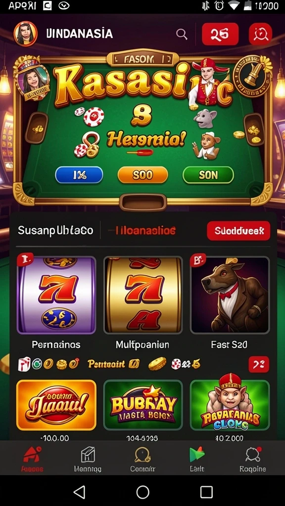 Beragam permainan menyenangkan untuk semua kalangan.
