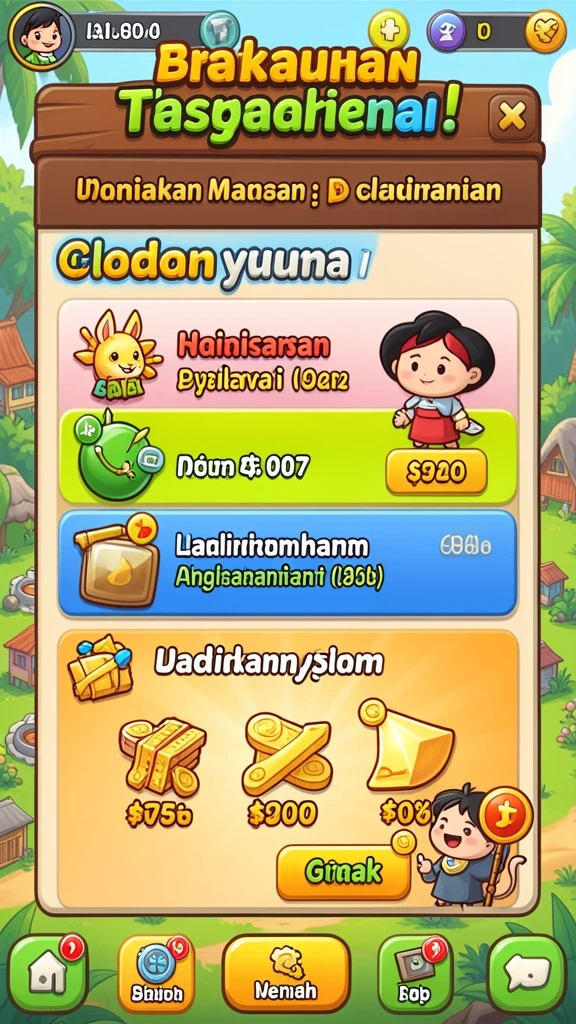Fitur gameplay yang bervariasi dan menyenangkan.