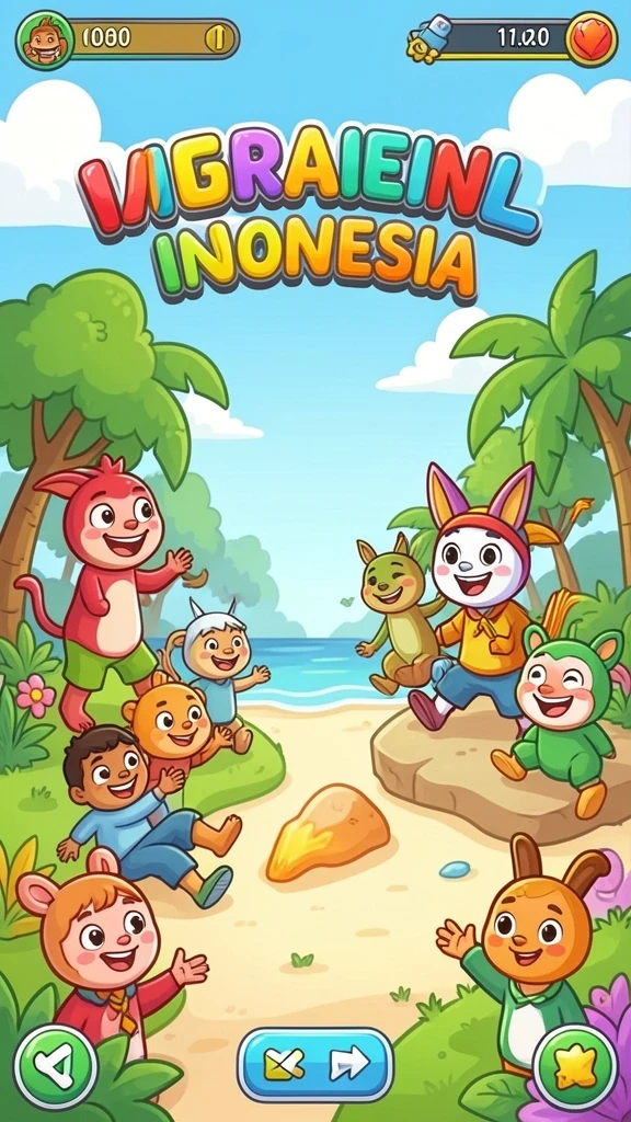 Grafis yang memukau dan audio yang menghibur.