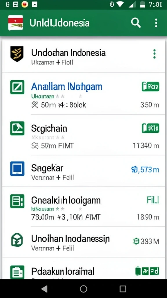Tampilan antarmuka yang menarik dan mudah digunakan.