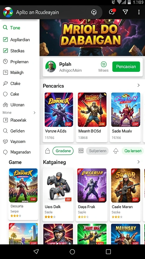Beragam pilihan mesin slot dengan tema menarik.