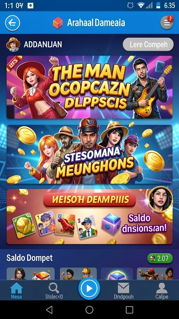 Bonus dan hadiah menarik menanti setiap pemain.