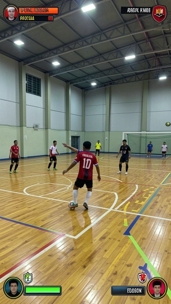 Screenshot menunjukkan tampilan antarmuka permainan yang menarik.