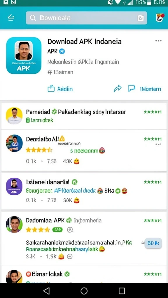 Tampilan awal aplikasi yang menarik dan informatif.