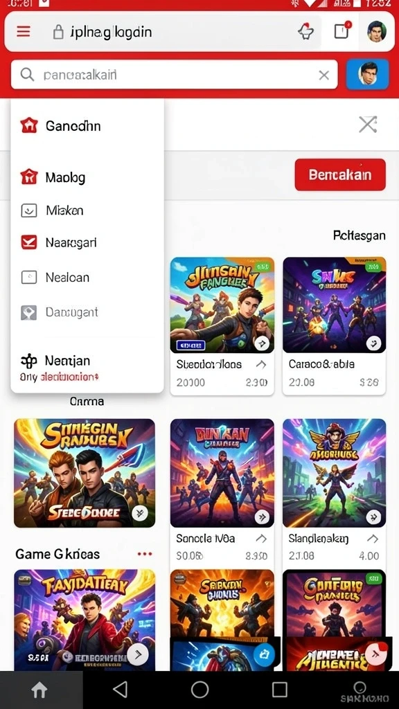 Beragam permainan menarik untuk hiburan tanpa batas.