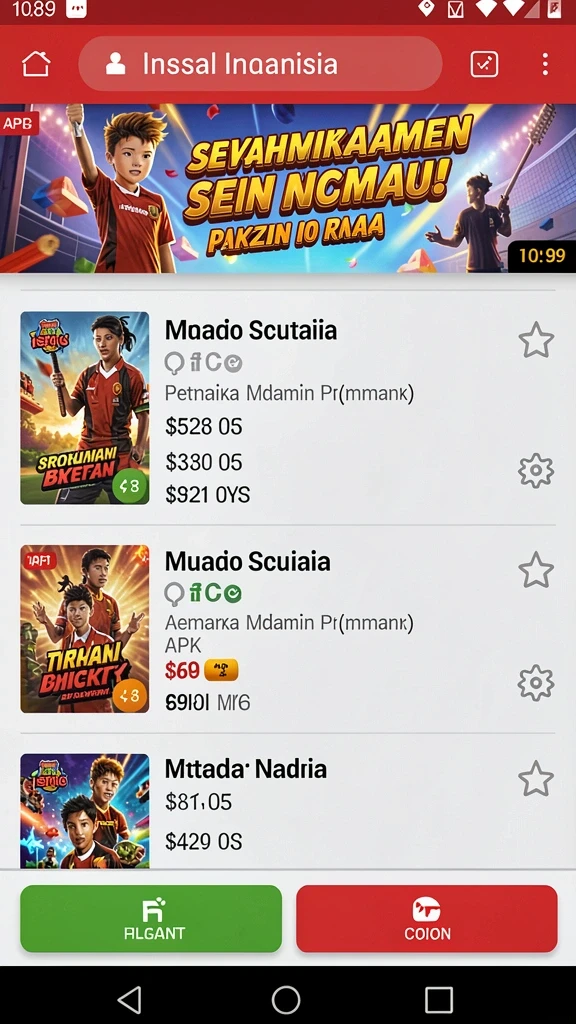Fitur interaksi sosial yang memudahkan berteman.