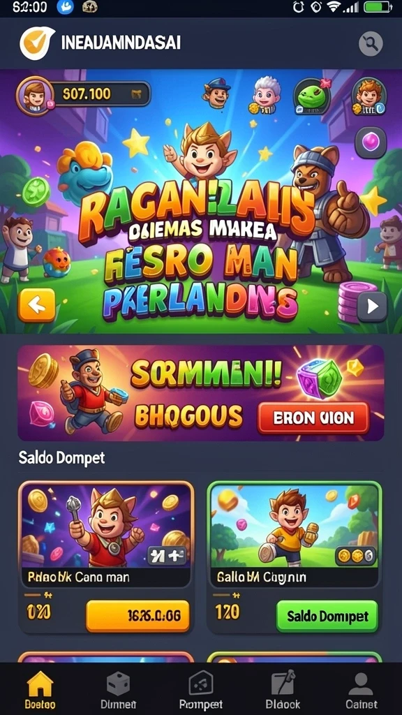 Menampilkan karakter dengan berbagai skill dan kemampuan unik.