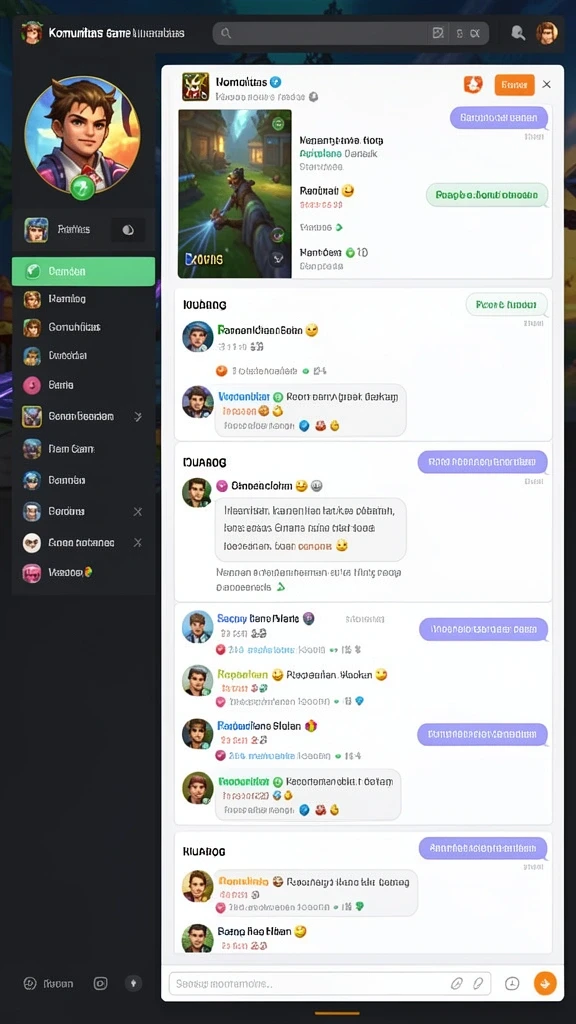 Screenshot dari permainan yang menantang.
