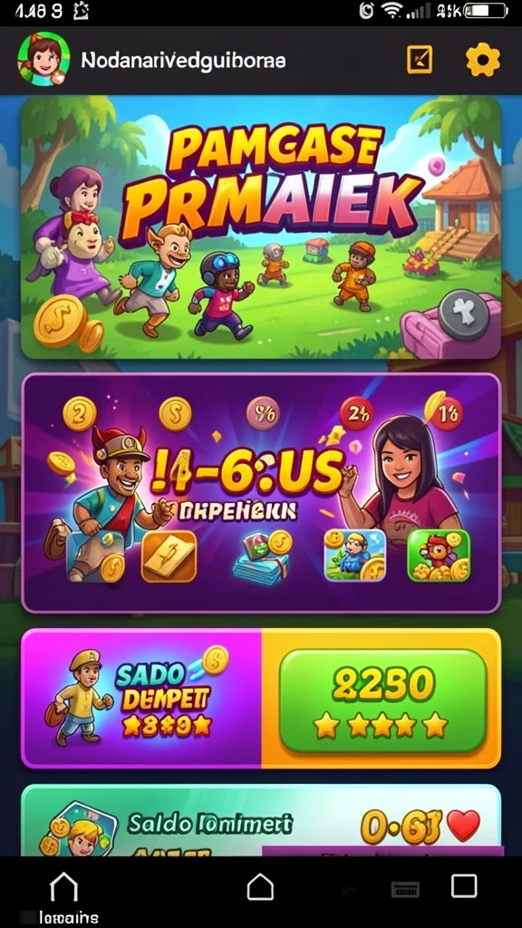 Tangkapan layar fitur bonus menarik yang tersedia.