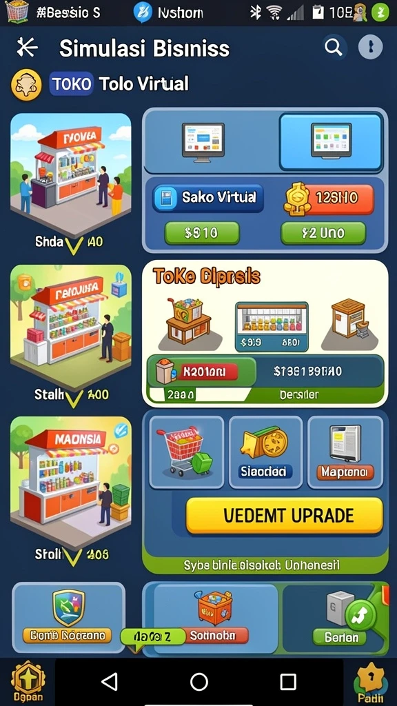 Karakter karakter yang variatif dan unik.