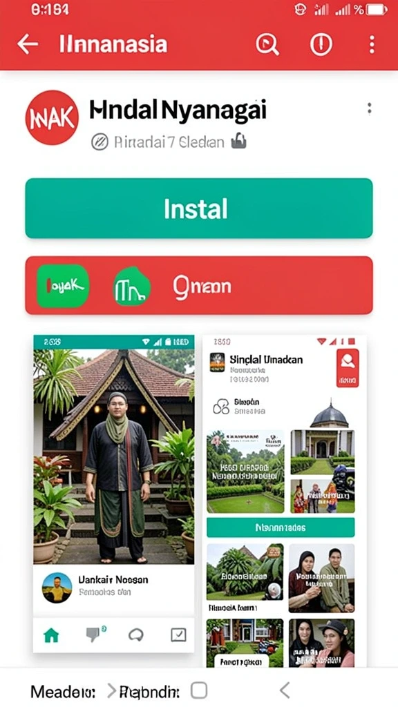 Tampilan antarmuka yang menarik dan mudah dinavigasi.