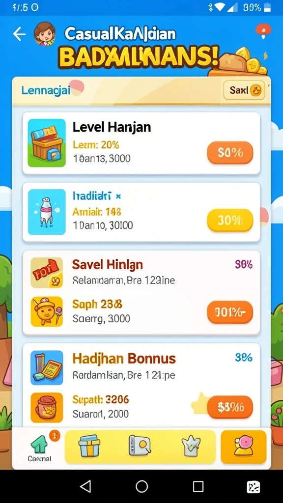 Misi yang penuh tantangan dan rintangan menarik.