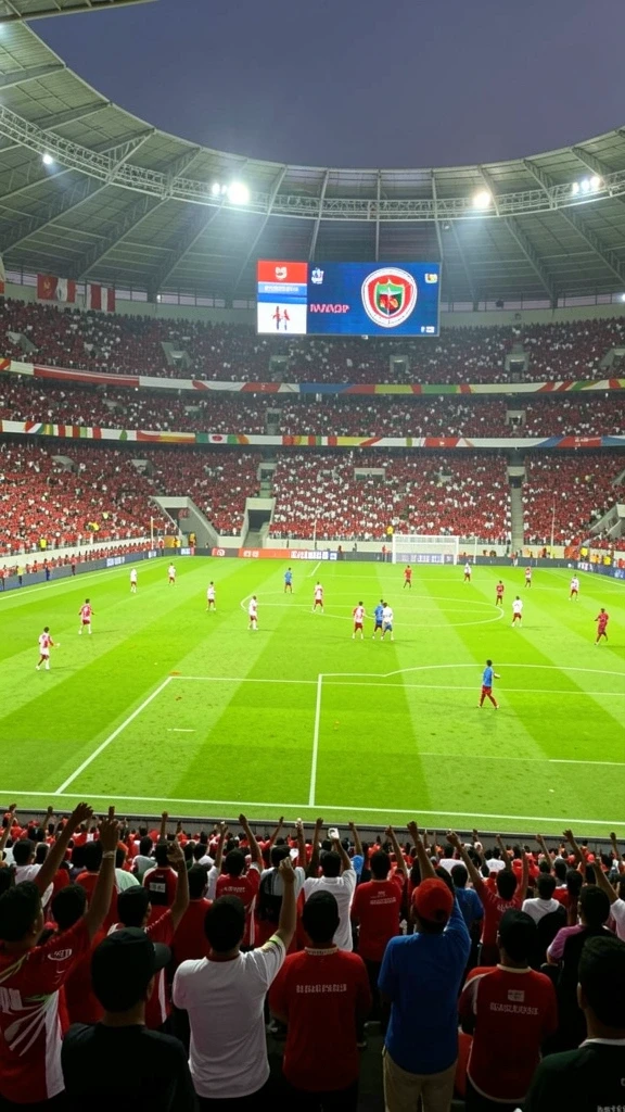 Screenshot dari fitur multiplayer saat pemain bersaing.