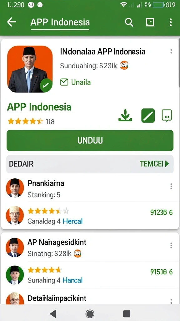 Tampilan antarmuka yang ramah pengguna.