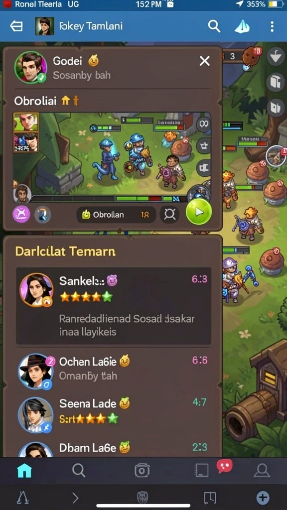 Tampilan utama aplikasi WONGTOTO yang menarik.