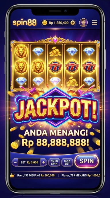 spin88 — layar beranda